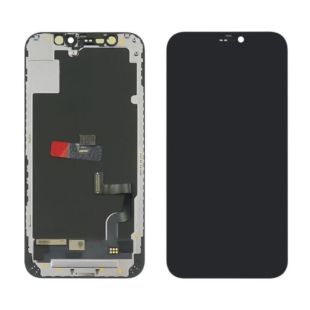 LCD iPhone 12 mini с чёрным тачскрином + дисплейная рамка DD-OLED (M) 