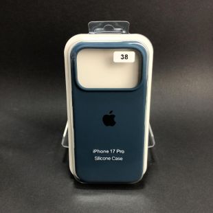 Чехол iPhone 17Pro/18Pro Silicon Case original FULL №38 blue cobalt (4you)