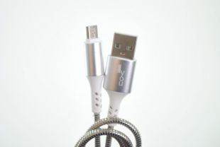 Usb-cable Micro USB 4you Ebro (2000mah, метал, стальной) "Акционная цена"