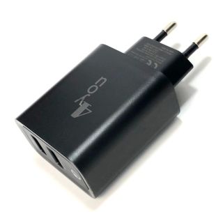 CЗУ 4you A44 (total 28W(10+18), 5A(2+3), Fast Charger QC 3.0, 2USB) black + Type C 3A - НОВИНКА!