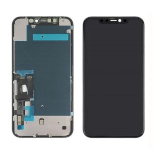 LCD iPhone 11 с черным тачскрином + дисплейная рамка ORIGINAL (M) 