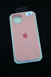 Чехол iPhone 15Plus Silicon Case original FULL №12 salmon pink (4you) "Акционная цена"