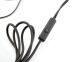 Гарнитура 4you LEPUS (оплетка Snake) black