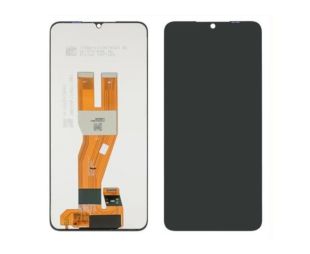 LCD Samsung A05/055 (2022) с черным тачскрином Service Pack (М) 