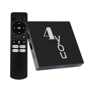 Smart TV 4you GALAXY 2/16Gb (+Voice!, Dual band WiFi, Bt 5.1, Allwinner H618,64 bit, Android 12) 
