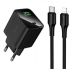 МЗП-Type-C HOCO CS82A PD20W (1Type-C) + кабель Type-C-Lightning Black
