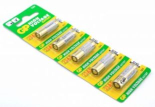 Батарейка GP 23AF-2C5 Alkaline A23, VA23GA для ПУ ( 5 в блістері ) NEW DESIGN