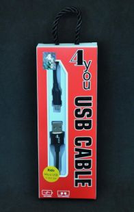 Usb-cable Micro USB 4you Rido Fast Charge (2.1A, круглый, ткань, черный, 1.5М)