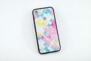 Чехол Xiaomi Redmi 7 Silicon Glass Print (M10) "Акционная цена"