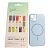 Чехол iPhone 13Pro Silicon BEATS with MagSafe №1 Light blue