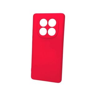 Чохол Xiaomi Redmi Note 14Pro(4G) Silicon Soft Silky №14 Red (4you)