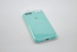 Чехол iPhone X/XS Silicon Case original FULL №21 azure (4you)