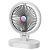 Вентилятор настольный Desktop Fan F16 (АКБ, 3 режима, 180°, Type-C)