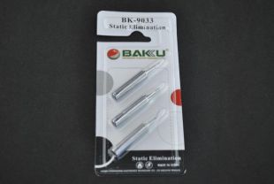 Жало паяльника Набор Baku BK-9033 (изогн.,лезвие,ровный компл. 3 шт) (M)