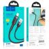 Usb-cable iPhone 5 HOCO U117 1.2m (круглый) Black