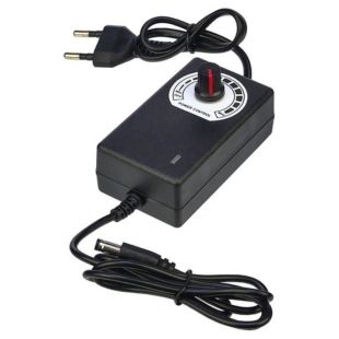 Блок живлення SZ-DLY31288 з регулюванням напруги 3-12V/2A, EU 220V (M) - Ціна Тижня!