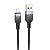 Usb-cable iPhone 5 HOCO X109 1m (круглый) Black