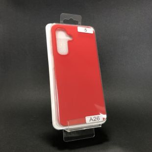 Чохол Samsung A26 Silicon Original FULL №5 Red (4you)