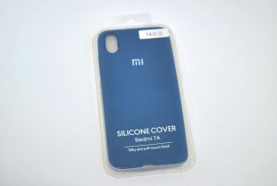 Чехол Xiaomi Redmi 7A Silicon Original FULL №14 Dark blue (4you) "Акционная цена"