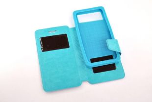 Чехол-книжка 4you Slider 3,5"- 4" blue универсальная - АКЦИОННАЯ ЦЕНА!!!