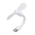 Вентилятор мобільний USB White (М) 