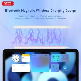 Стилус XO ST-05 iPad 2-Gen Wireless Charging Pen White