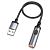 Прикуриватель HOCO UA30 USB mini cigarette lighter Black