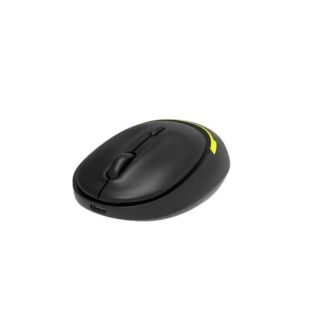 Мышь беспроводная 4you M9 black (Rainbow,Тихая, АКБ, 2.4G+BT, Type C, 6кн, 12мес гарантия )-НОВИНКА!