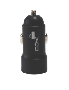 АЗУ 4you B4 (PD30W, metal, 5V/3A, 9V-3A, 12V-2,5А) black (от10шт - 10%)+ВКУСНАЯ ЦЕНА!