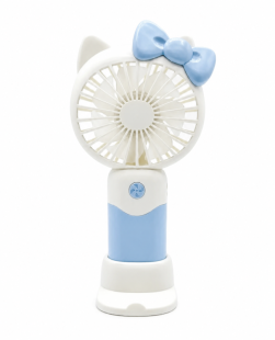 Вентилятор ручний MINI FAN SD-89 (підставка, 3 режими) Blue