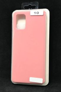 Чехол Samsung A31/A315 Silicon Original FULL №10 Pink (4you)