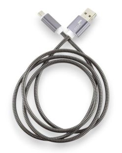 Usb-cable Micro USB 4you Bagmati (2000mah, метал, черный)