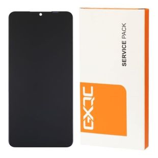 LCD Samsung A12s/A127F (2021) (BOE B3) c чёрним тачскрином ОДИНАРНЫЙ ЖЕЛТЫЙ ШЛЕЙФ Service Pack (М)