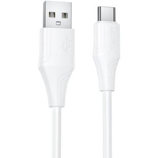 Usb-cable Type-C HOCO X124 1m (круглий) White