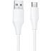 Usb-cable Type-C HOCO X124 1m (круглий) White