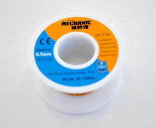 Припой катушка MECHANIC HX-T100 0,5 мм, 55 гр, Sn 63% , Pb 37% (M)