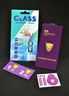 Защитное стекло Xiaomi Redmi Note 12Pro/Pro+ Golden Armor Big Curve Black 4you