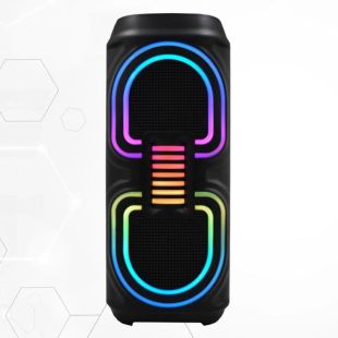 Портативна колонка MS-3640BT (USB+SD+Bluetooth+FM+LED) Black