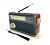 Радіоприймач Golon RX-BT169 (USB+SD, ліхтарик) Grey