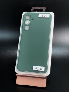 Чехол Samsung A16(4G) Silicon Original FULL №17 Dark green (4you)