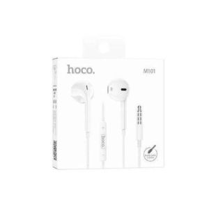 Гарнитура HOCO M101 (микрофон,круглый шнур) White
