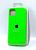 Чехол iPhone 11 Silicon Case original FULL №71 party green (4you)