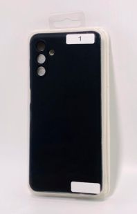 Чехол Samsung A55 Silicon Original FULL №1 Black (4you)