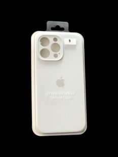 Чохол iPhone 14ProMax Silicon Case original FULL Camera № 9 White ( 4you )