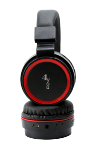 Bluetooth-гарнітура 4you CAPELLA Black (Монітори, Bluetooth v5.1, Type C) (від 5шт - 5%)