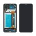LCD Samsung A135 4G із чорним тачскрином + корпусна рамка Service Pack REV 5.7 (M)