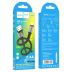 Usb-cable iPhone 5 HOCO X85 2.4A 1m (круглый) Black