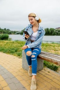 Bluetooth-гарнітура 4you CAPELLA White (Монітори, Bluetooth v5.1, Type C) (від 5шт - 5%)