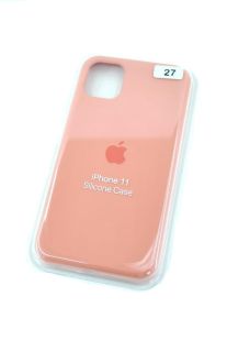 Чехол iPhone X/XS Silicon Case original FULL №27 peach (4you) "Акционная цена"