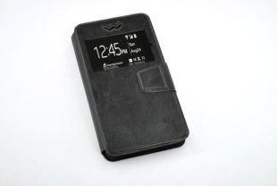 Чехол-книжка 4you Slider 4"- 4,4" black универсальная - АКЦИОННАЯ ЦЕНА!!!